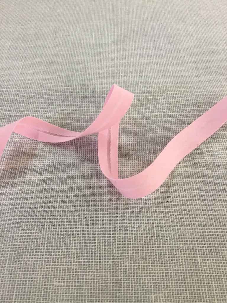 Bias Binding Solid Pink - 25mm - The Eternal Maker - UK Fabric Shop