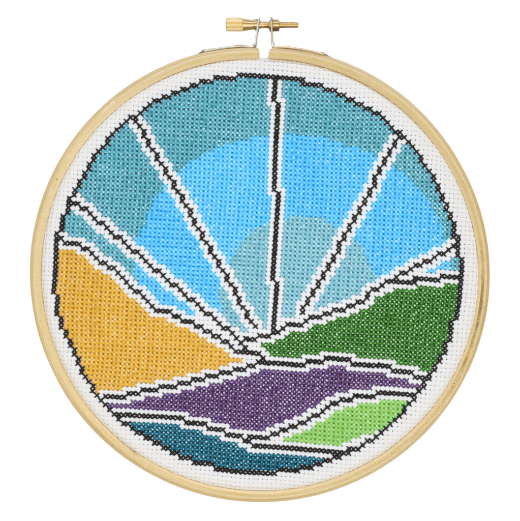 Blue Sky - Cross Stitch Kit - Hawthorn Handmade - The Eternal Maker - UK Fabric Shop