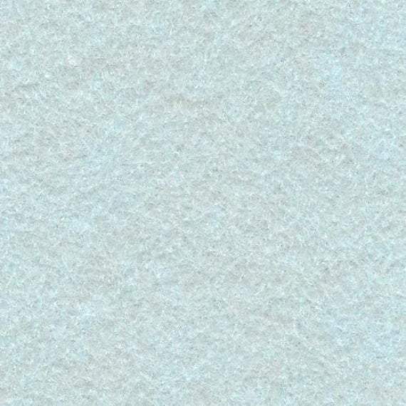 Blue Snow Woolfelt by the 10cm (approx. 4") - The Eternal Maker - UK Fabric Shop