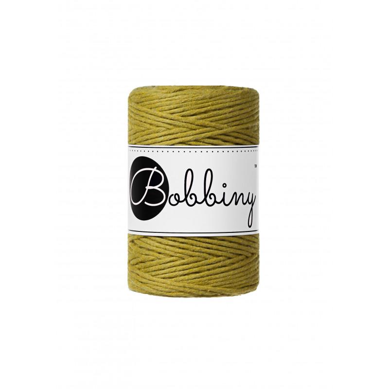 Bobbiny Yarn 1.5mm Cotton Macrame Cord - Kiwi - 100m - Bobbiny