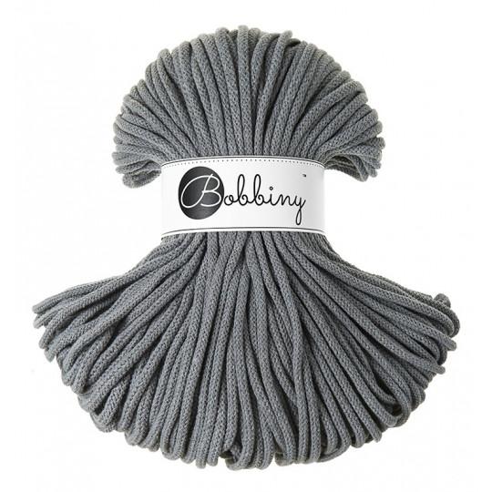 Bobbiny Yarn Steel Premium Braided cord - 5mm 100m/108yds - Bobbiny
