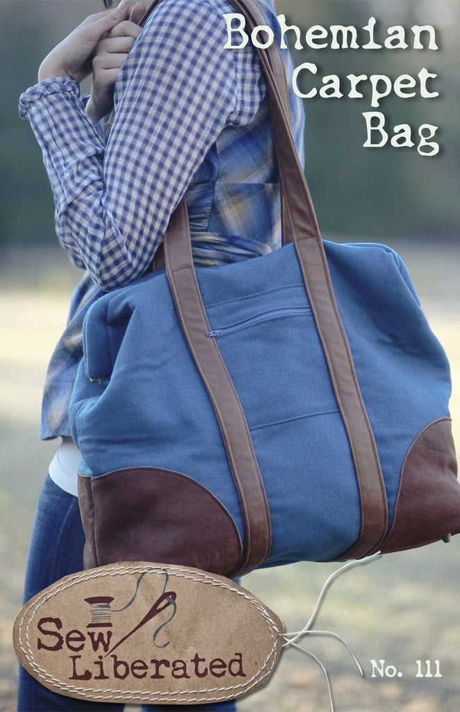 Bohemian Carpet Bag - Sew Liberated - Digital Download PDF Sewing Pattern - The Eternal Maker - UK Fabric Shop