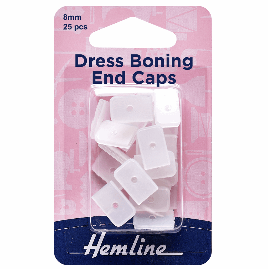 Boning End Caps - 8mm - The Eternal Maker - UK Fabric Shop