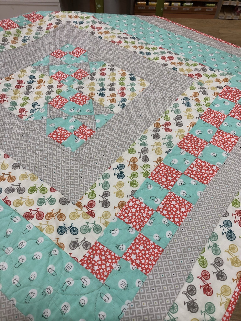 Building Blocks Cot Quilt Pattern - The Eternal Maker - UK Fabric Shop