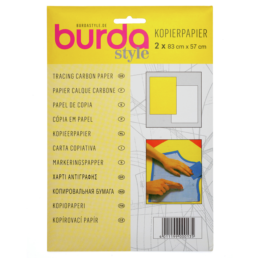 Burda Dressmaking Tracing Carbon Paper - Burda Style
