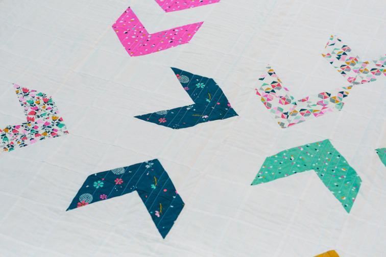 Busy Chevron Quilt - Pattern by Lou Orth - The Eternal Maker - UK Fabric Shop