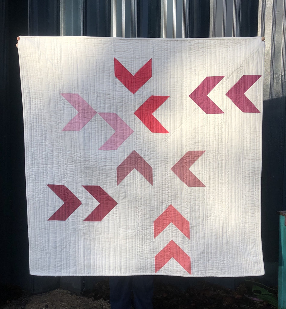 Busy Chevron Quilt - Pattern by Lou Orth - The Eternal Maker - UK Fabric Shop