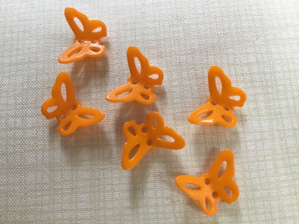 Butterfly Button - 15mm. Various Colours - The Eternal Maker - UK Fabric Shop