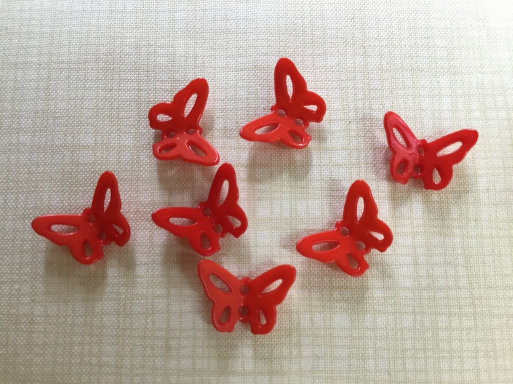 Butterfly Button - 15mm. Various Colours - The Eternal Maker - UK Fabric Shop