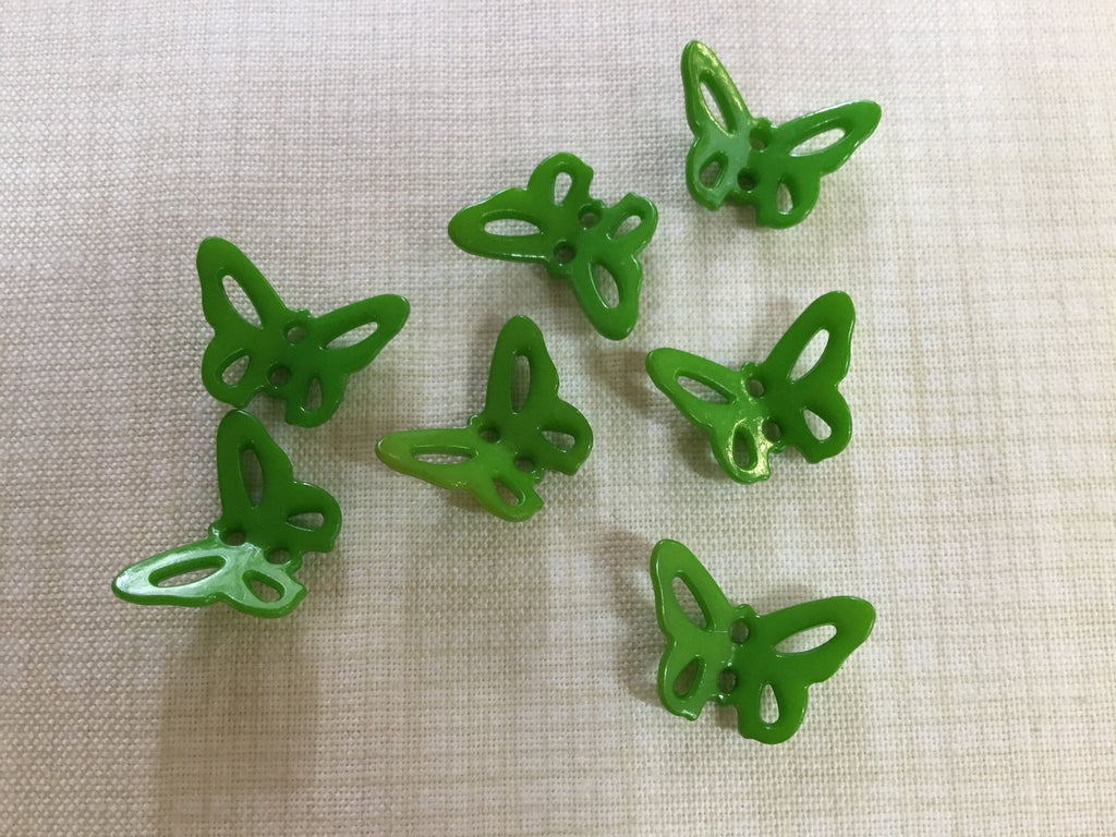 Butterfly Button - 15mm. Various Colours - The Eternal Maker - UK Fabric Shop