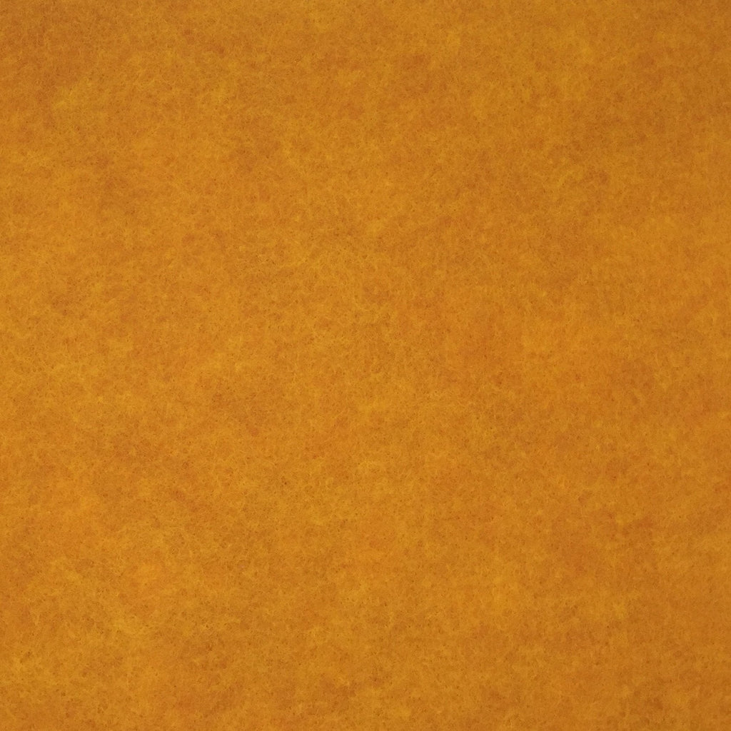 Butternut Squash Woolfelt by the 10cm - The Eternal Maker - UK Fabric Shop