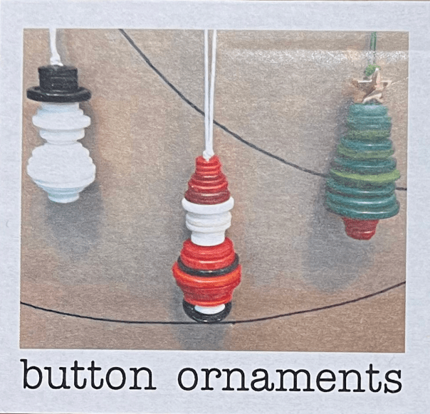 Button Christmas Decoration Layout Guide - Digital Download - The Eternal Maker - UK Fabric Shop