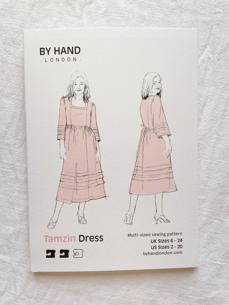 By Hand London Dress Patterns Tamzin Dress - By Hand London Sewing Pattern