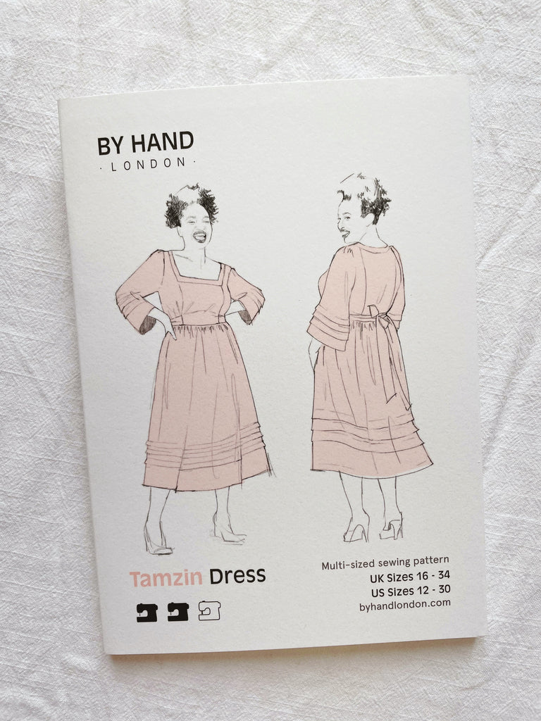 By Hand London Dress Patterns Tamzin Dress - By Hand London Sewing Pattern