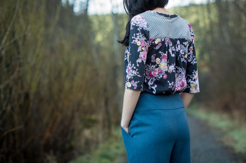 Camas Blouse - Thread Theory Patterns - Digital Sewing Pattern - The Eternal Maker - UK Fabric Shop