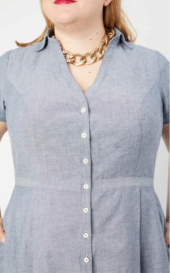 Cashmerette Dress Patterns Lenox Shirtdress - Cashmerette Sewing Pattern