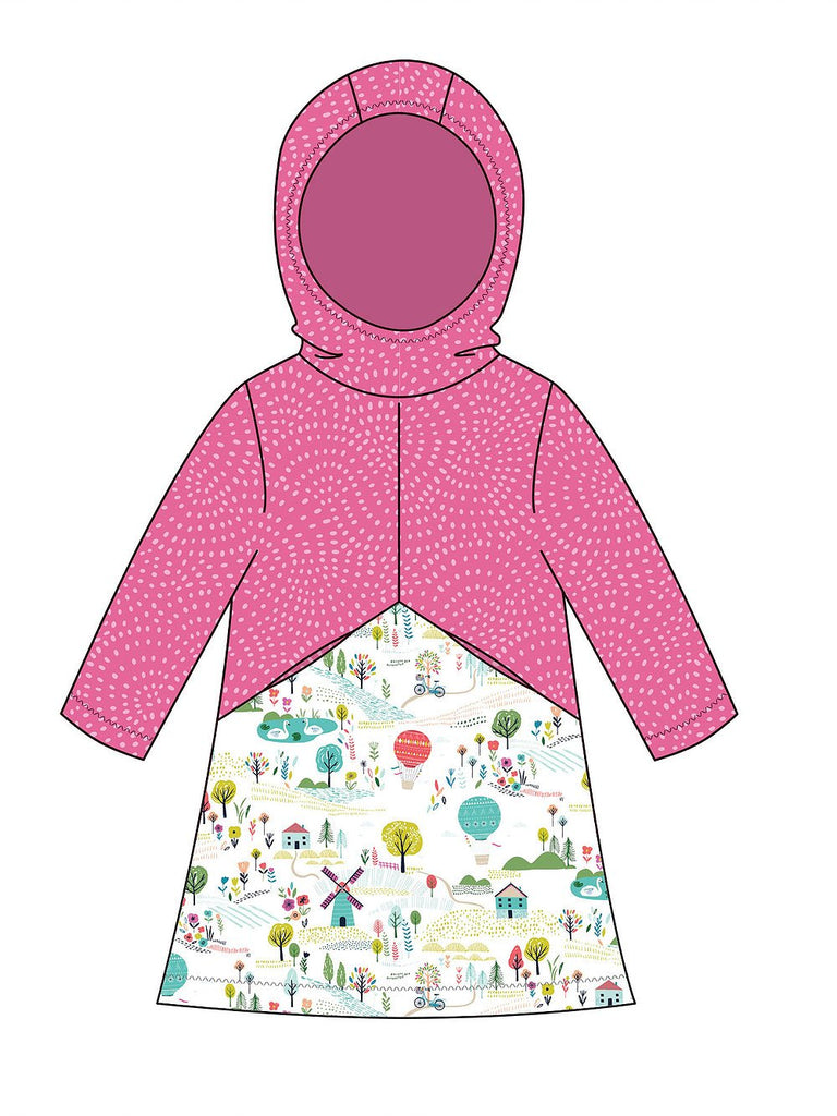 Charlie Hoodie & Tunic - Two Stitches Patterns - Paper or Digital Versions - The Eternal Maker - UK Fabric Shop