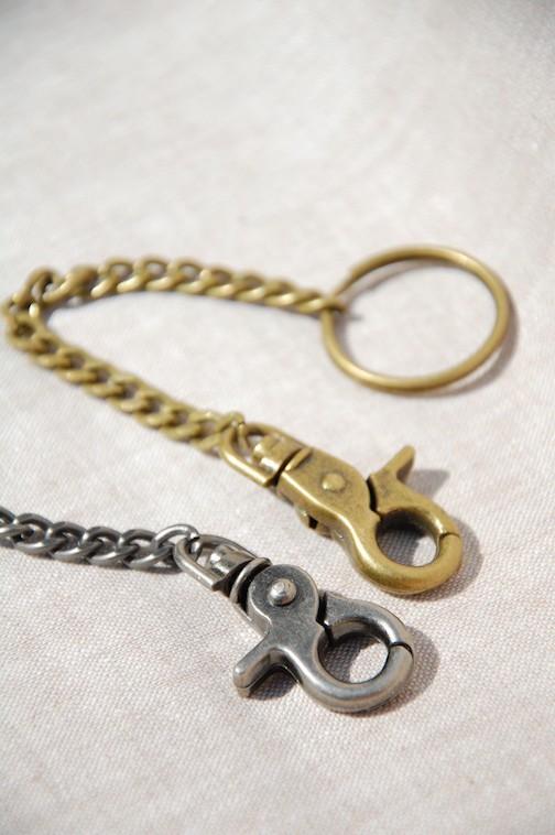 Chunky Key Chains - Gunmetal - The Eternal Maker - UK Fabric Shop
