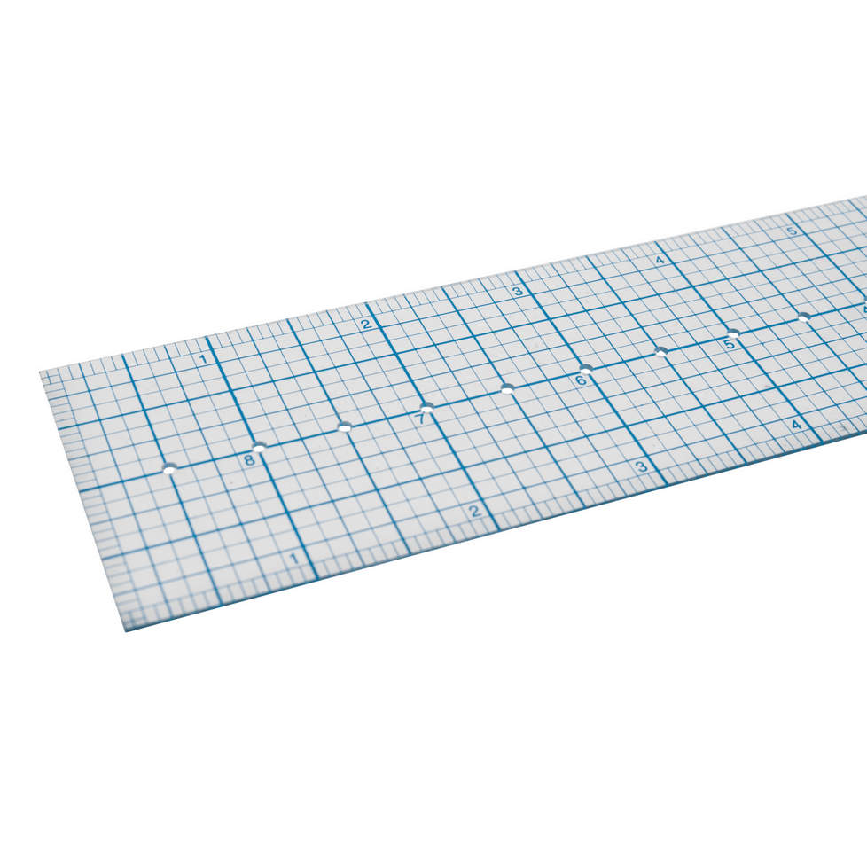 Circle and Scallop Ruler - 2" x 18" - The Eternal Maker - UK Fabric Shop