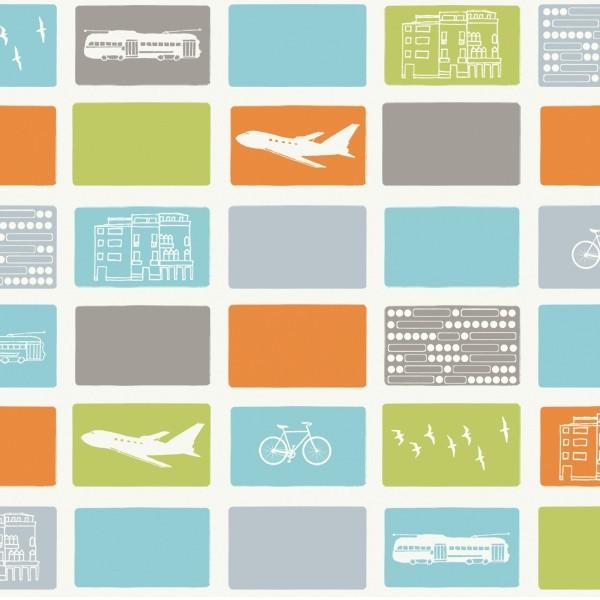 City Block - Commute - Birch Organics - The Eternal Maker - UK Fabric Shop