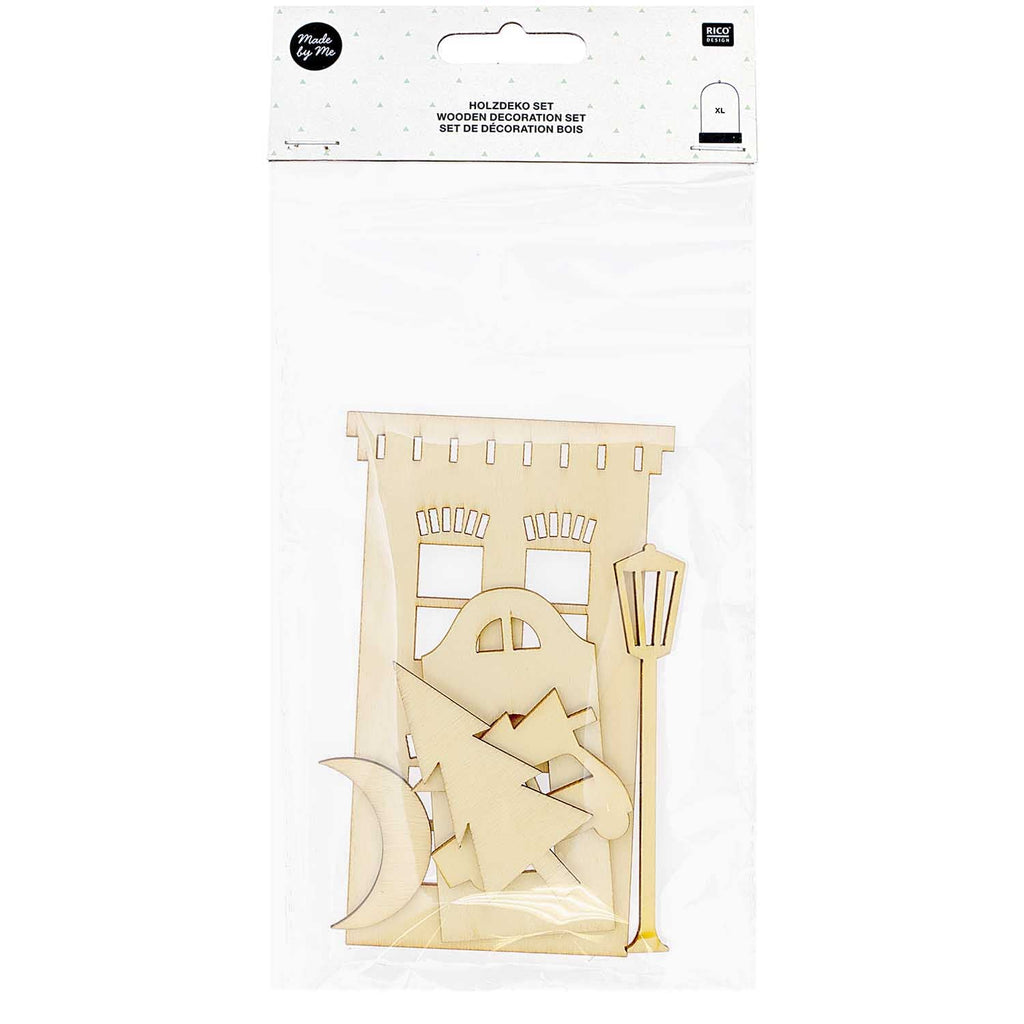 City Scenic Wooden Cut Outs - Rico - The Eternal Maker - UK Fabric Shop