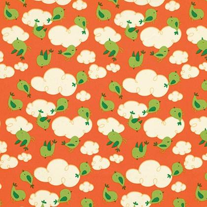 Clouds - Dusk - Garden - David Walker - Free Spirit Fabrics - The Eternal Maker - UK Fabric Shop