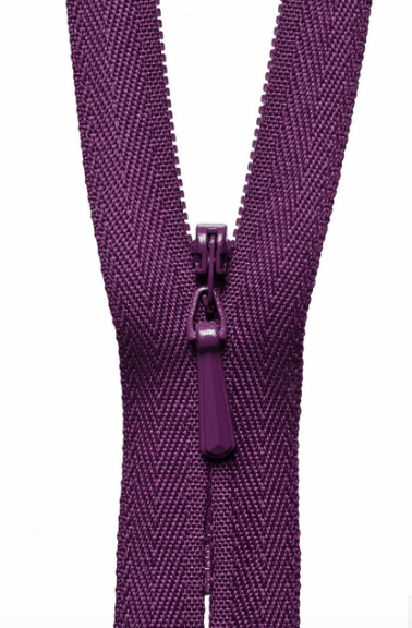 Concealed Zip - 863 Damson - Various Sizes - The Eternal Maker - UK Fabric Shop