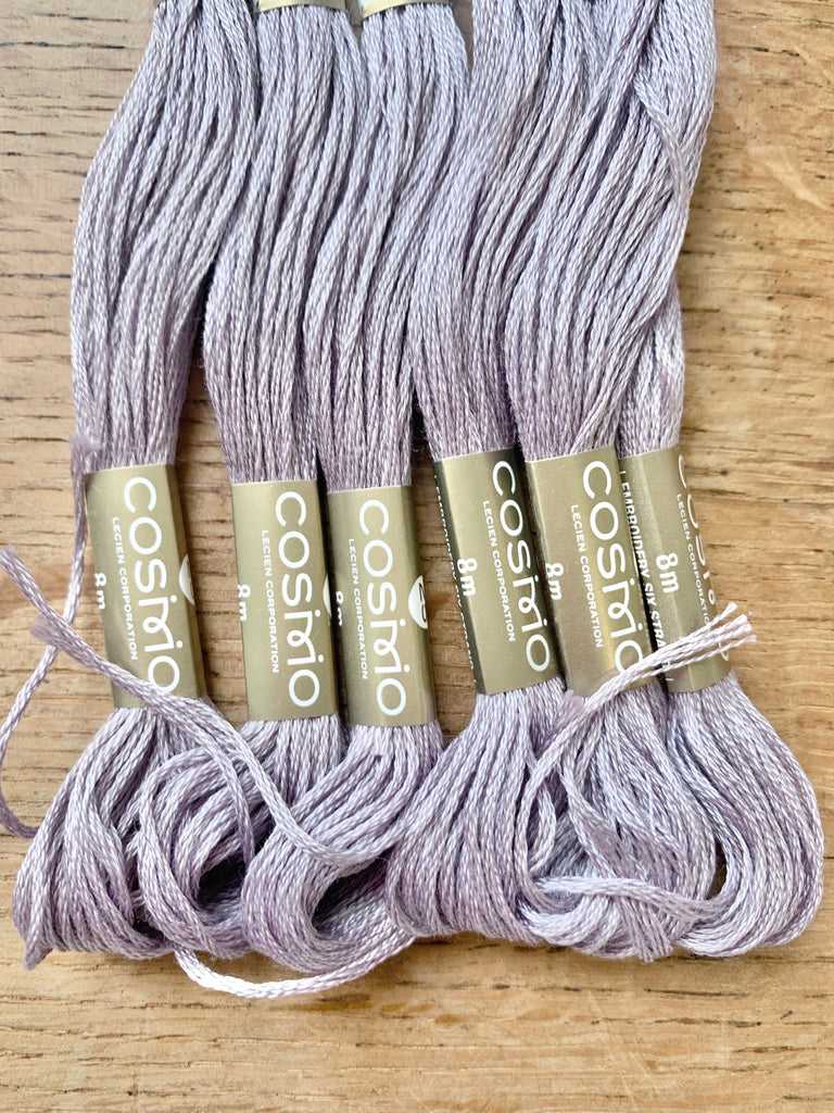 Cosmo Lecien Thread Lecien Cosmo Embroidery Thread 762 - Light Greyish Violet