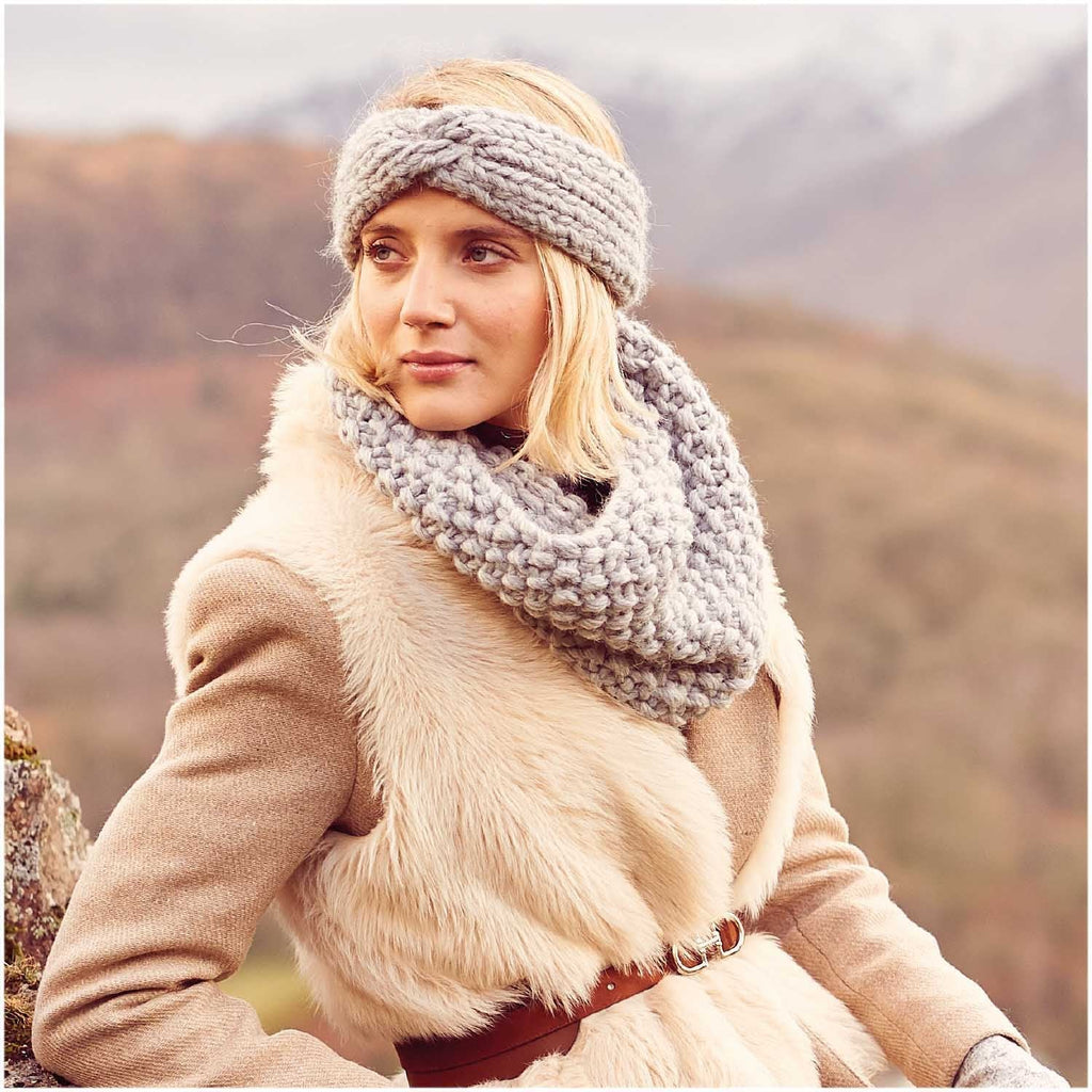 Cosy Up! Headband, Hat and Snood Knitting Pattern by Rico Design - The Eternal Maker - UK Fabric Shop