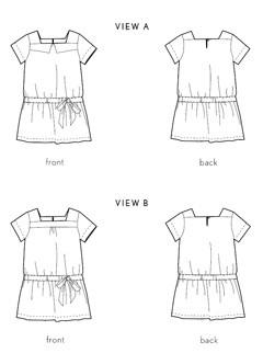 Croquet Dress Sewing Pattern - Oliver + S - The Eternal Maker - UK Fabric Shop