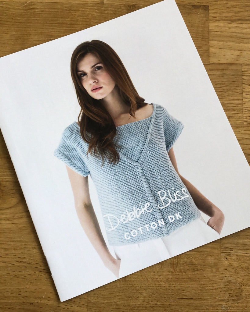 Debbie Bliss Cable Detail Top Pattern - DB003 - The Eternal Maker - UK Fabric Shop