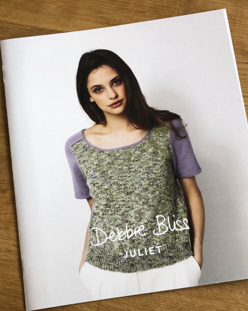 Debbie Bliss Juliet Saddle Shoulder Top Pattern - DB021 - The Eternal Maker - UK Fabric Shop