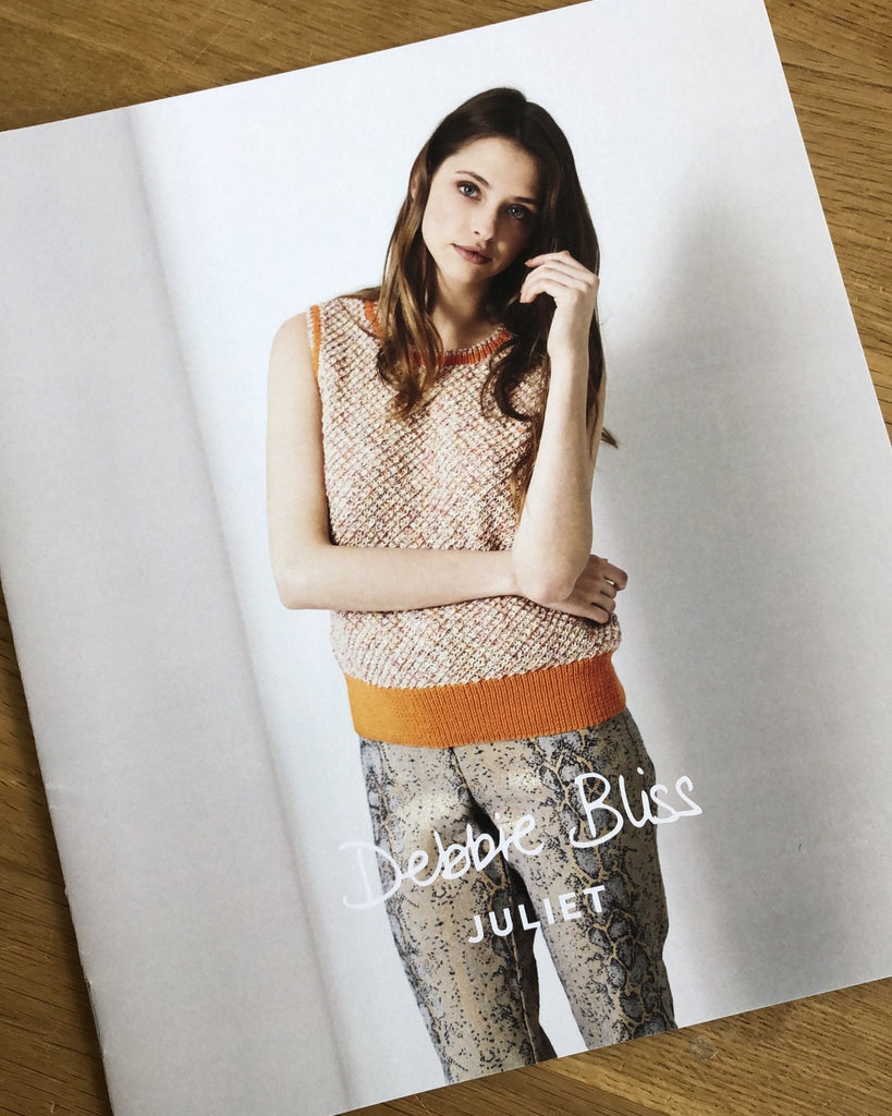 Debbie Bliss Star Stitch Top Pattern - DB022 - The Eternal Maker - UK Fabric Shop