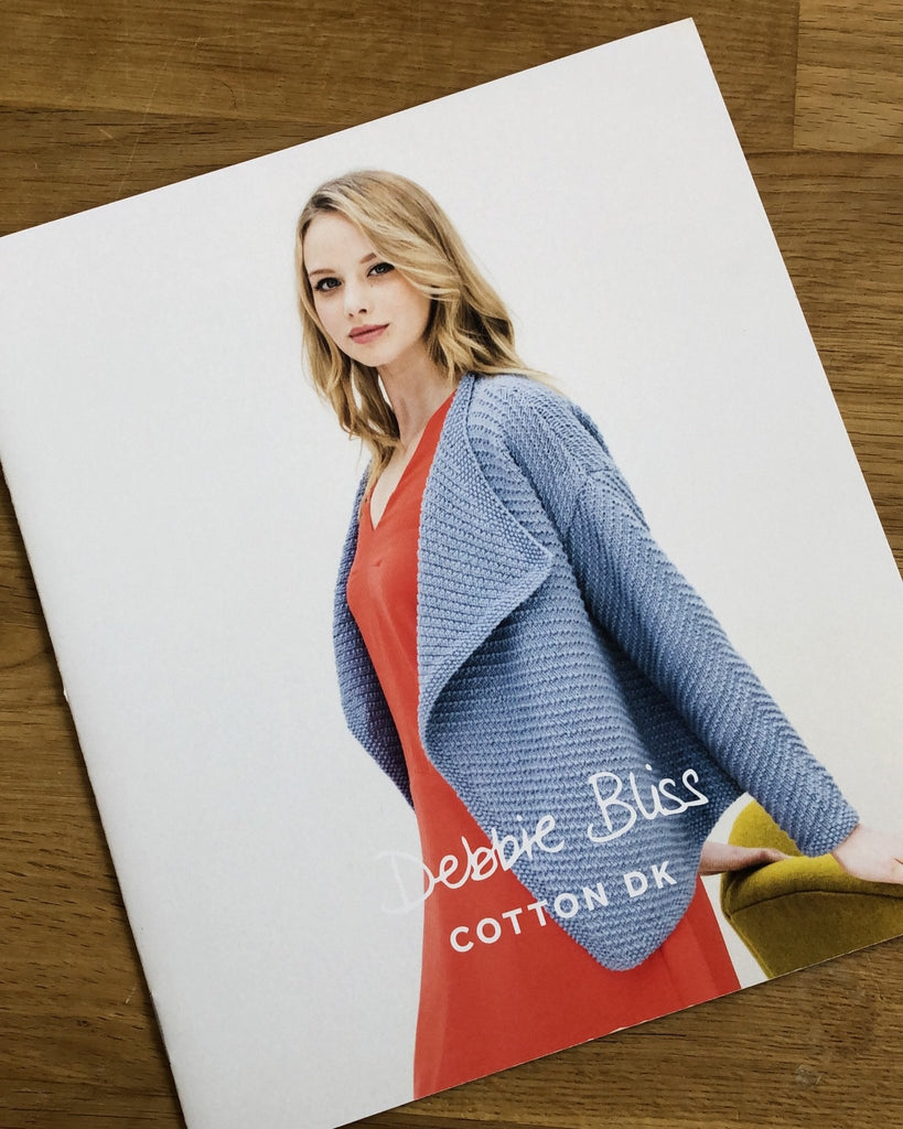 Debbie Bliss Waterfall Jacket Pattern - DB004 - The Eternal Maker - UK Fabric Shop