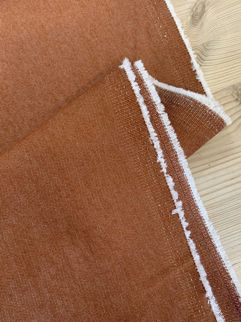 Denim in Copper - The Eternal Maker - UK Fabric Shop