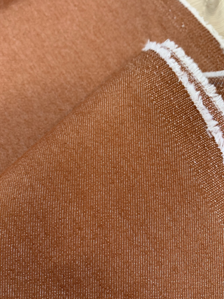 Denim in Copper - The Eternal Maker - UK Fabric Shop