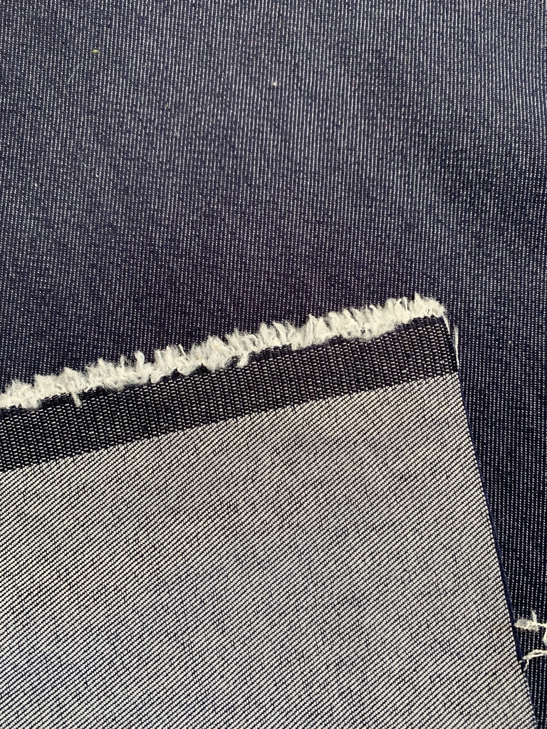 Denim in Indigo - Midweight Stretch Denim Fabric - The Eternal Maker - UK Fabric Shop
