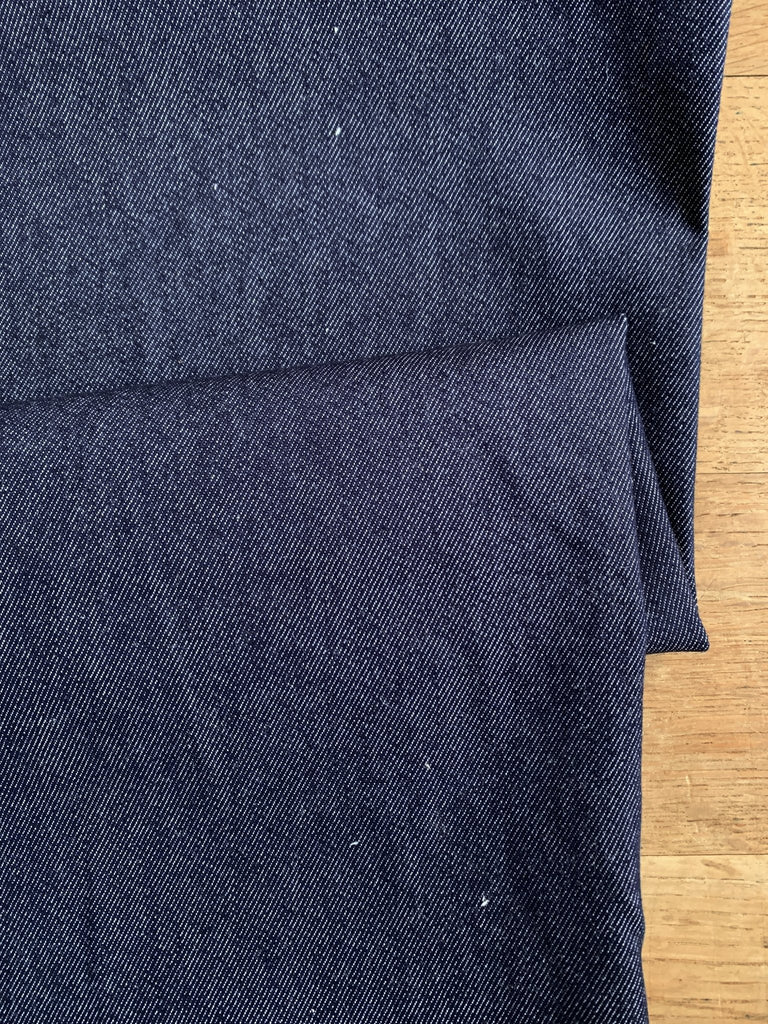 Denim in Indigo - Midweight Stretch Denim Fabric - The Eternal Maker - UK Fabric Shop