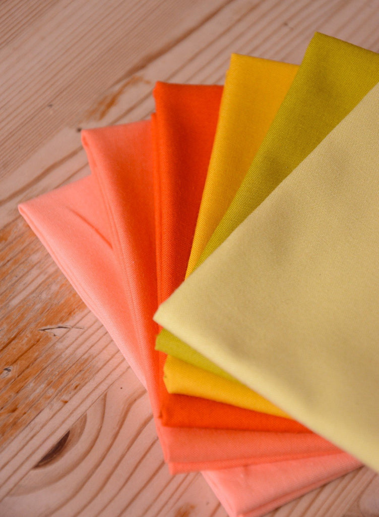 Dirty Mango - Kona/ Pop Solids Fat Quarter Bundle - The Eternal Maker - UK Fabric Shop