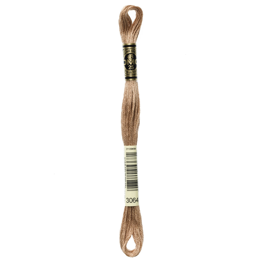 DMC Mouliné Stranded Cotton Embroidery Thread - Desert Grey 3064 - The Eternal Maker - UK Fabric Shop