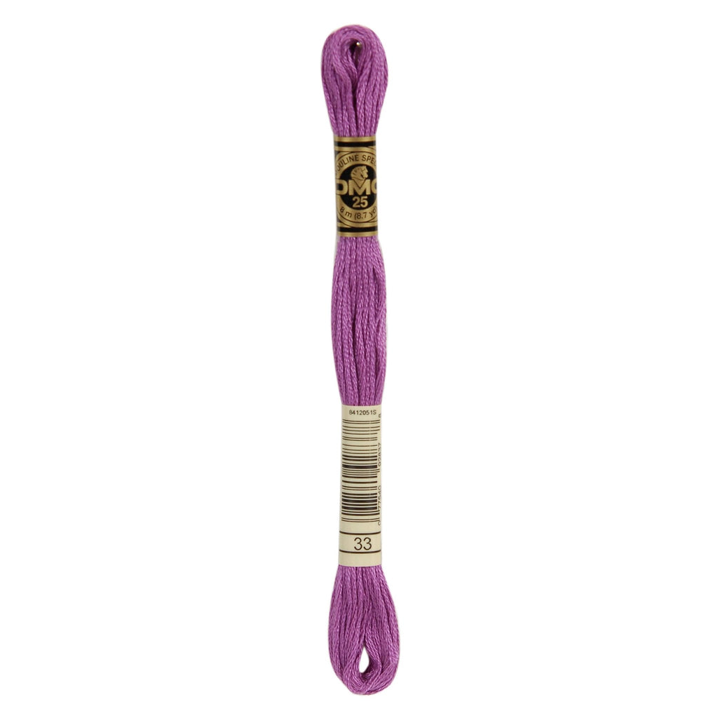 DMC Mouliné Stranded Cotton Embroidery Thread - Fuchsia 33 - The Eternal Maker - UK Fabric Shop