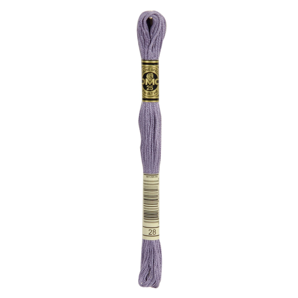 DMC Mouliné Stranded Cotton Embroidery Thread - Medium Light Eggplant 28 - The Eternal Maker - UK Fabric Shop