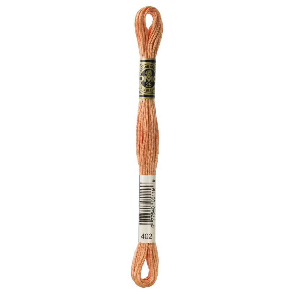 DMC Mouliné Stranded Cotton Embroidery Thread - Very Light Mahogany 402 - The Eternal Maker - UK Fabric Shop