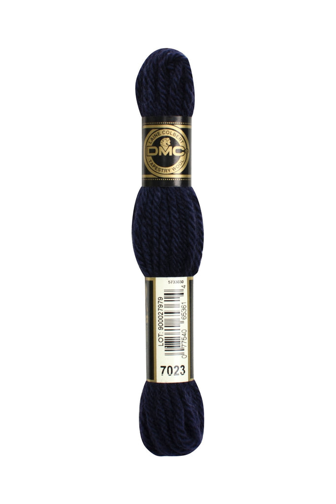 DMC Tapestry Wool - 7023 Dark Navy - The Eternal Maker - UK Fabric Shop