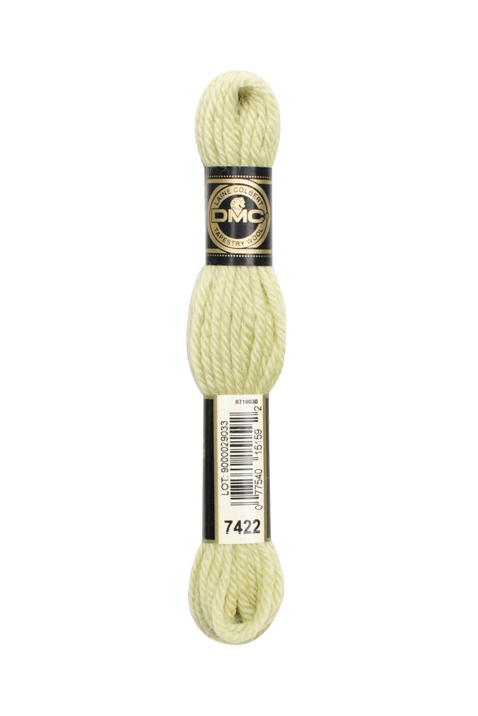 DMC Tapestry Wool - 7422 Very Light Yellow Green - The Eternal Maker - UK Fabric Shop