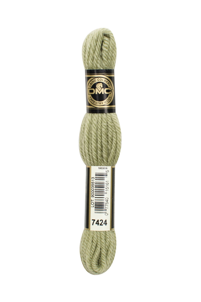 DMC Tapestry Wool - 7424 Light Sage - The Eternal Maker - UK Fabric Shop
