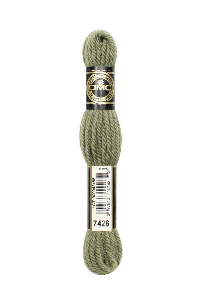 DMC Tapestry Wool - 7426 Light Olive - The Eternal Maker - UK Fabric Shop