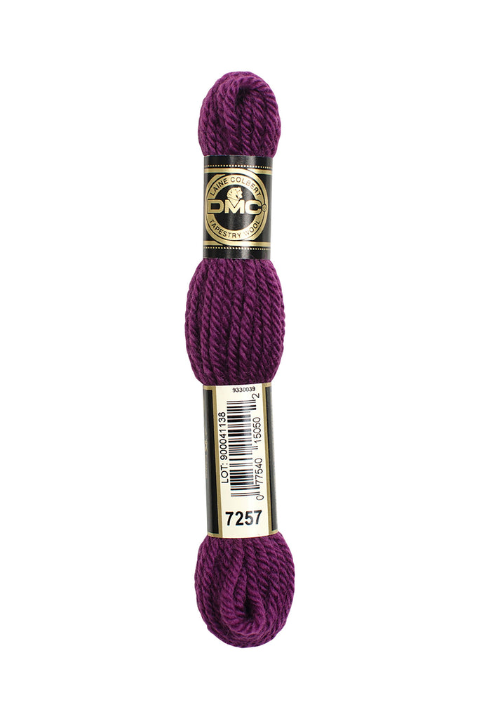 DMC Thread DMC Tapestry Wool - 7257 Very Dark Pink Purple