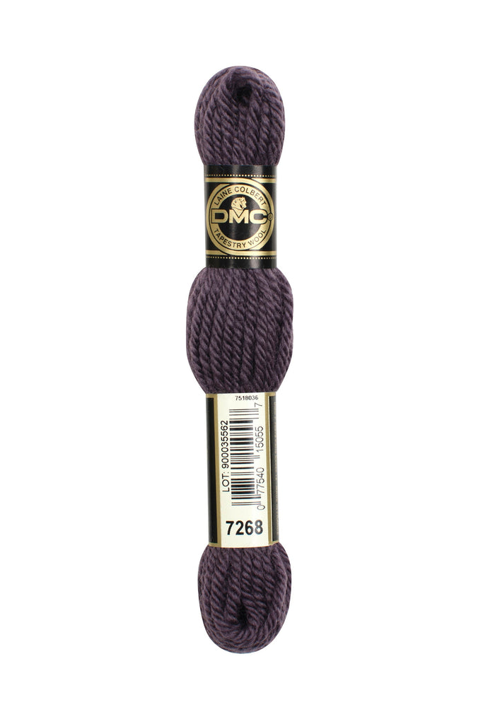 DMC Thread DMC Tapestry Wool - 7268 Very Dark Dusty Violet