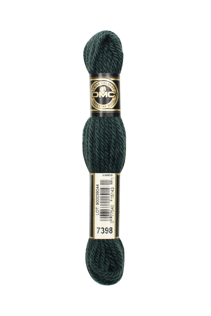DMC Thread DMC Tapestry Wool - 7398 Dark Mossy Green